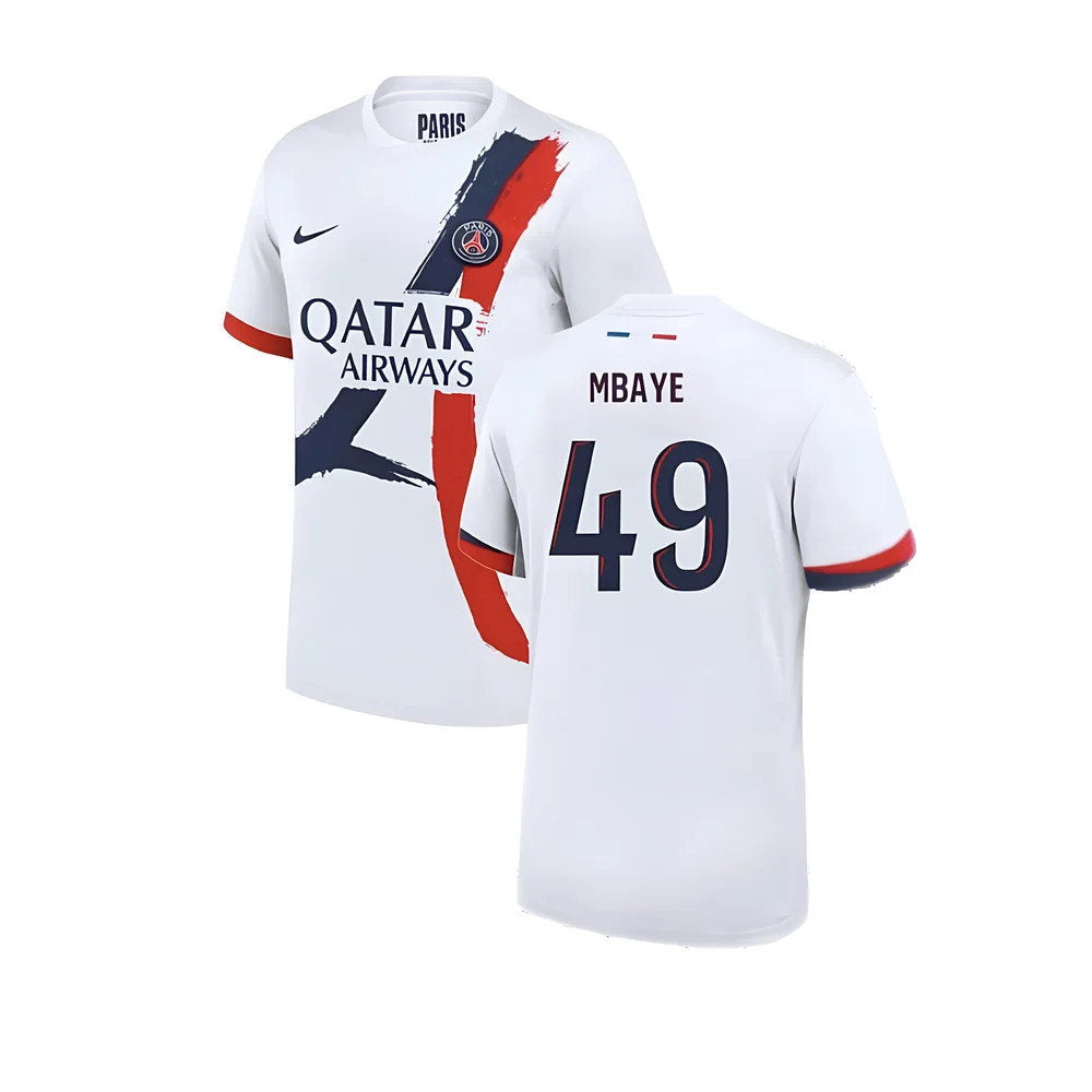 2024-2025 PSG Away Shirt (Mbaye 49)_0