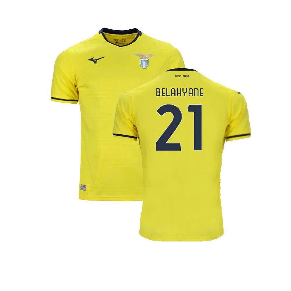 2024-2025 Lazio Away Shirt (Kids) (Belahyane 21)_0