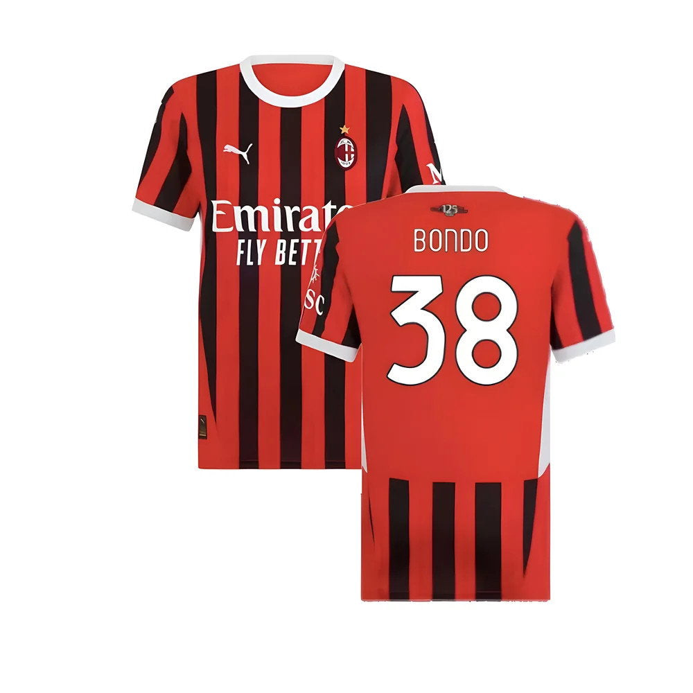 2024-2025 AC Milan Home Shirt (Womens) (Bondo 38)_0