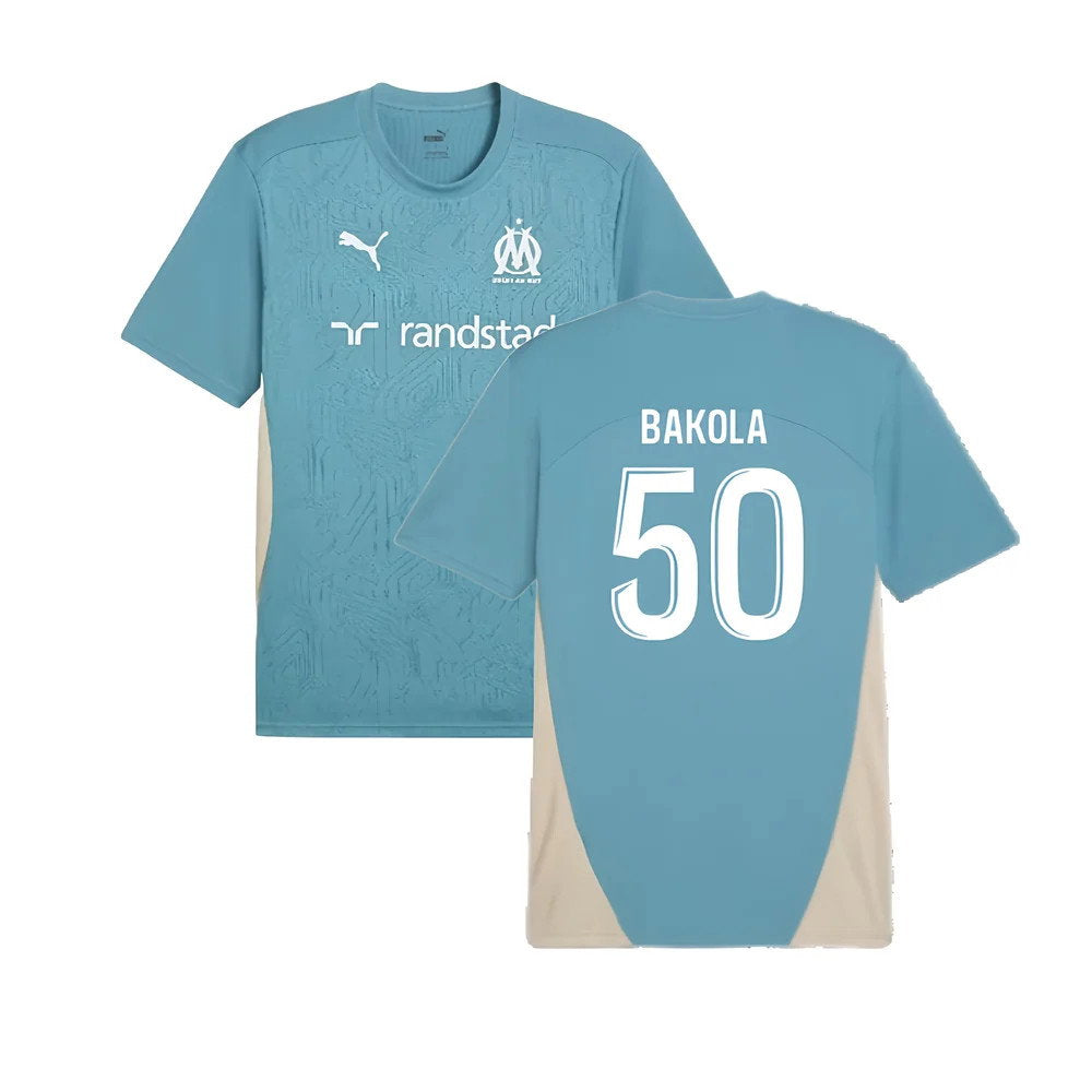2024-2025 Marseille Training Shirt (Bold Blue) (Bakola 50)_0