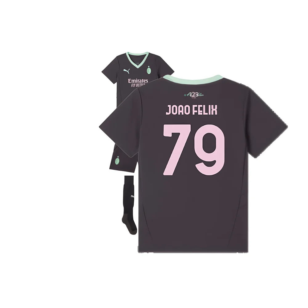 2024-2025 AC Milan Third Mini Kit (Joao Felix 79)_0