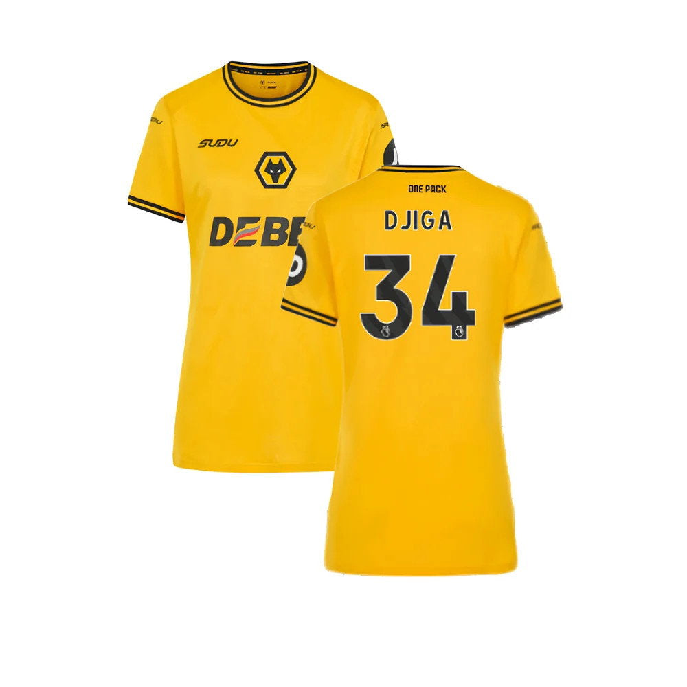 2024-2025 Wolves Home Shirt (Womens) (Djiga 34)_0