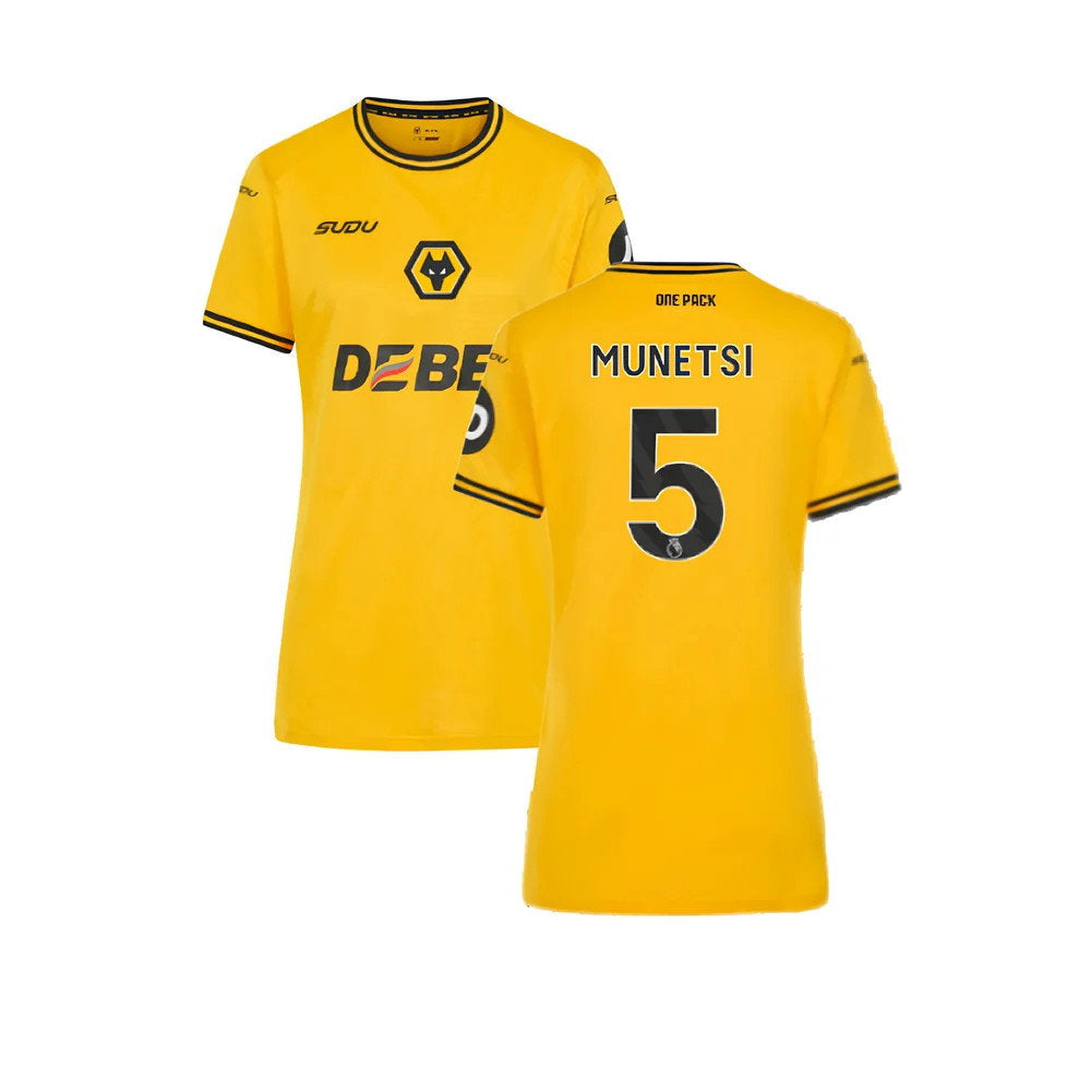 2024-2025 Wolves Home Shirt (Womens) (Munetsi 5)_0