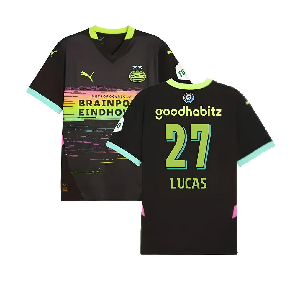 2024-2025 PSV Eindhoven Away Shirt (Lucas 27)_0