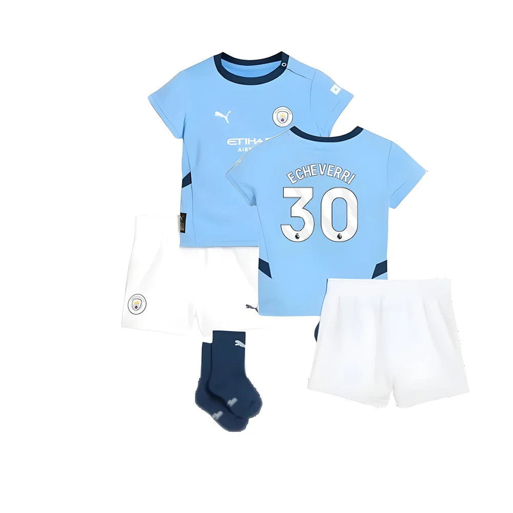2024-2025 Man City Home Baby Kit (Echeverri 30)_0