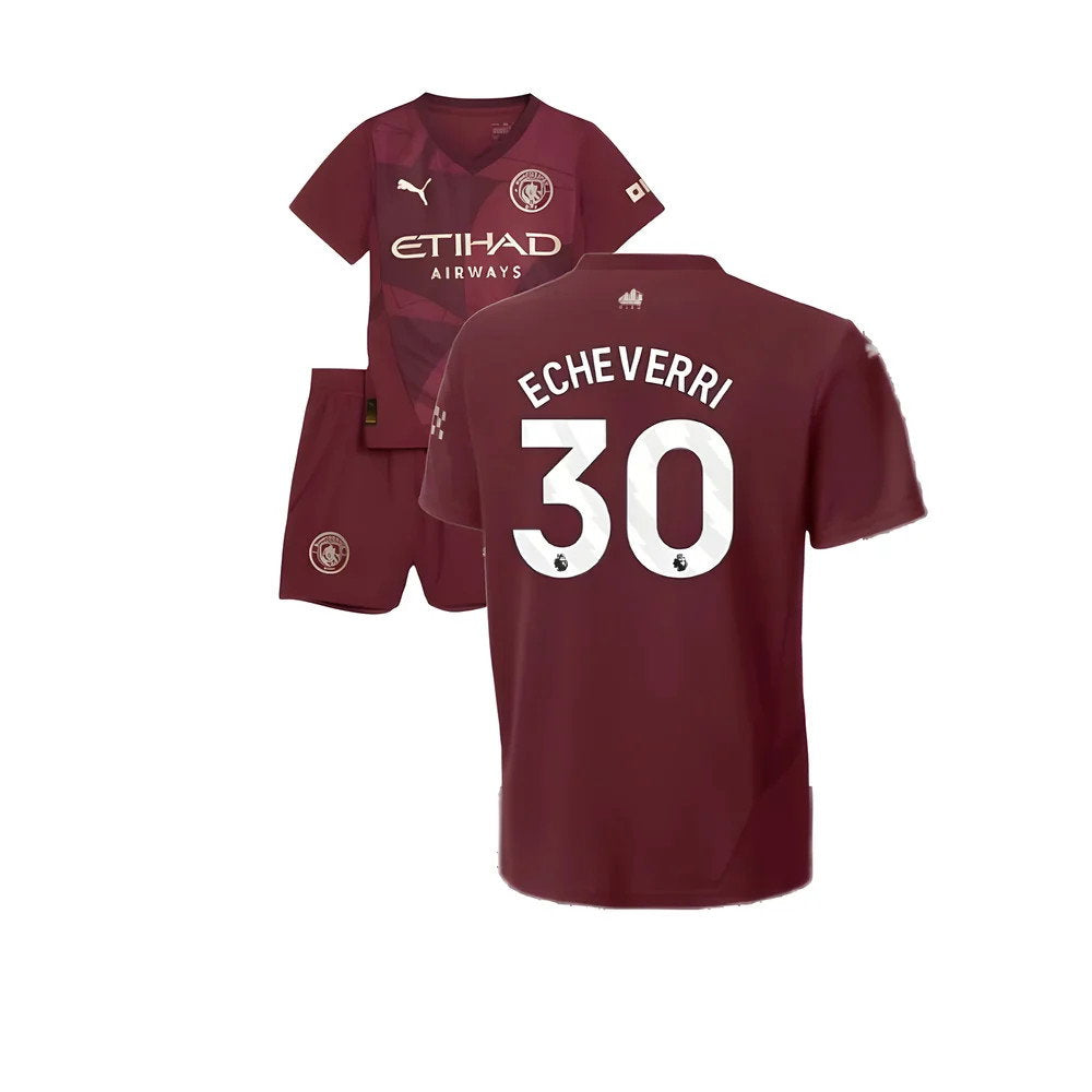 2024-2025 Man City Third Mini Kit (Echeverri 30)_0