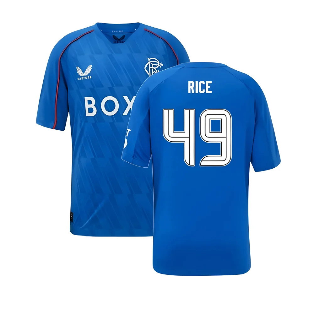 2024-2025 Rangers Home Shirt (Kids) (Rice 49)_0