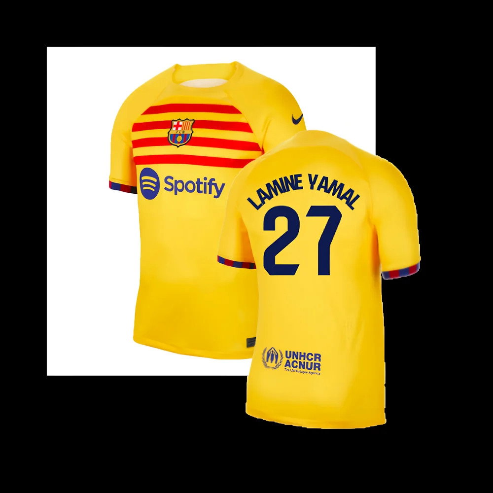 2023-2024 Barcelona Fourth Shirt (Lamine Yamal 27)_0