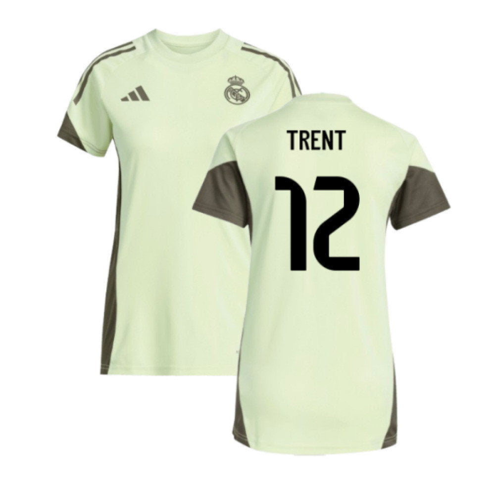 2025-2026 Real Madrid Training Jersey (Almost Lime) - Womens (Trent 12)_0