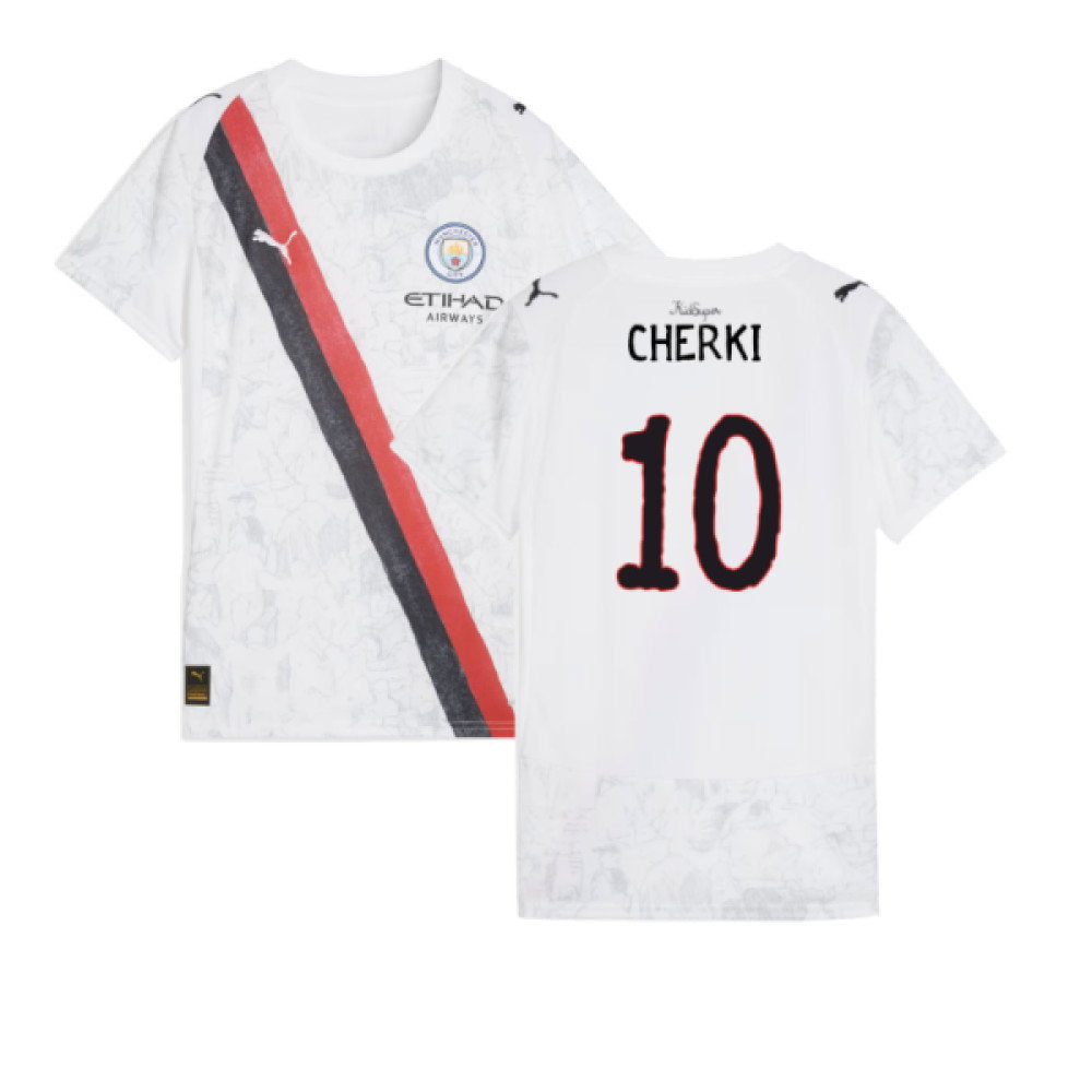 2025-2026 KIDSUPER x Manchester City CWC Shirt (White) - Womens (Cherki 10)_0