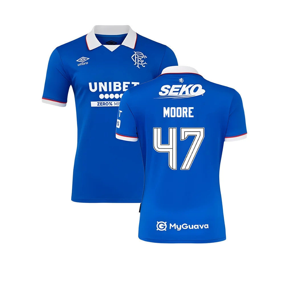 2025-2026 Rangers Home Shirt (Moore 47)_0