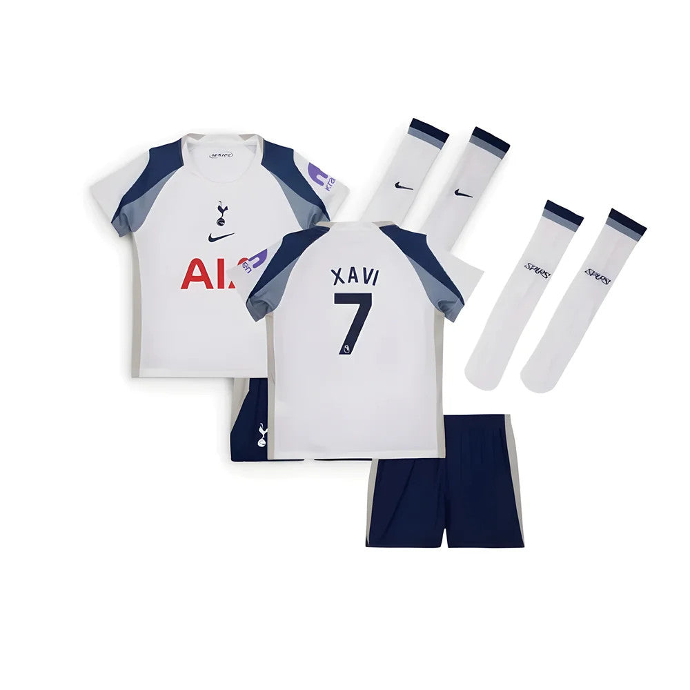 2025-2026 Tottenham Home Little Kids Mini Kit (Xavi 7)_0