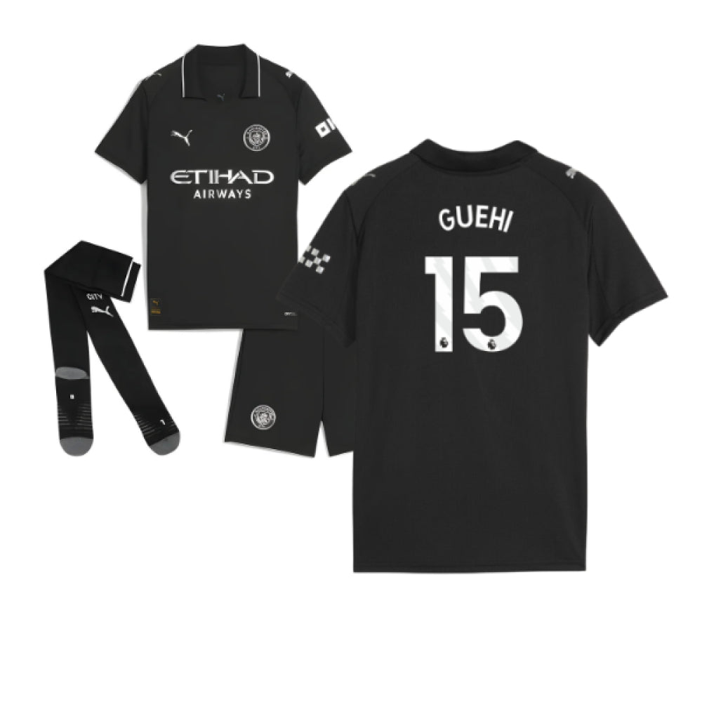 2025-2026 Man City Away Mini Kit (Guehi 15)_0