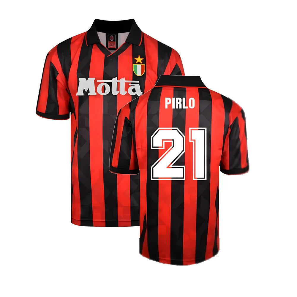 AC Milan 1994 Home Retro Shirt (PIRLO 21)_0