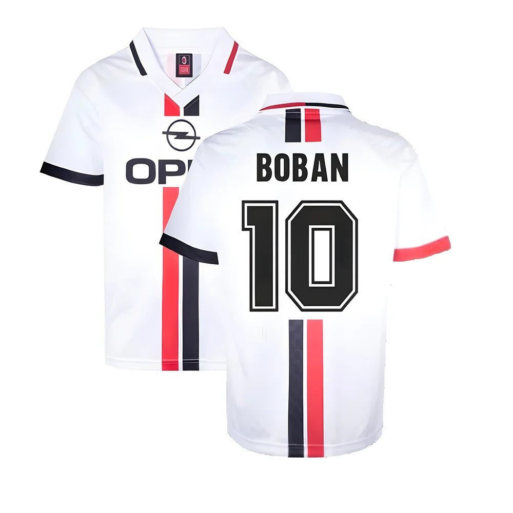 AC Milan 1996 Away Retro Shirt (BOBAN 10)_0