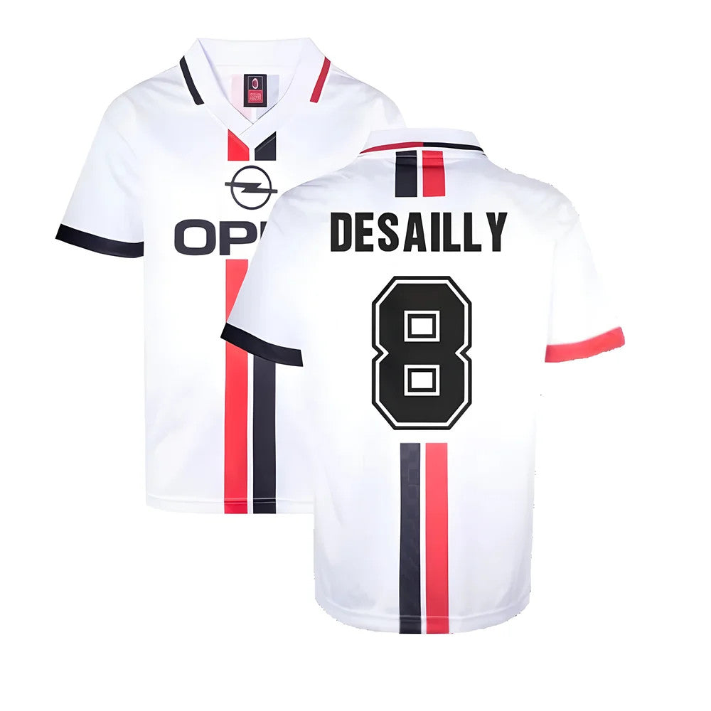 AC Milan 1996 Away Retro Shirt (DESAILLY 8)_0