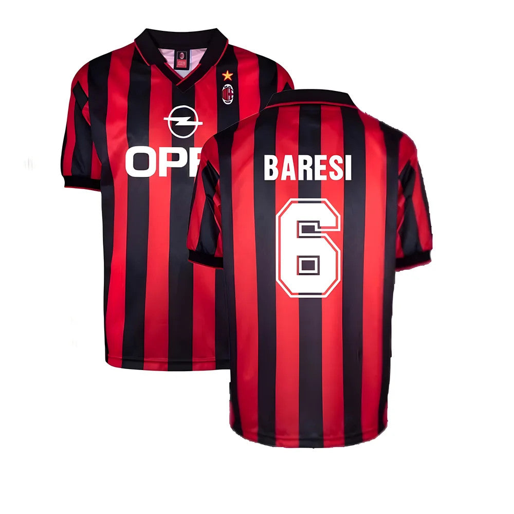 AC Milan 1996 Home Retro Shirt (BARESI 6)_0