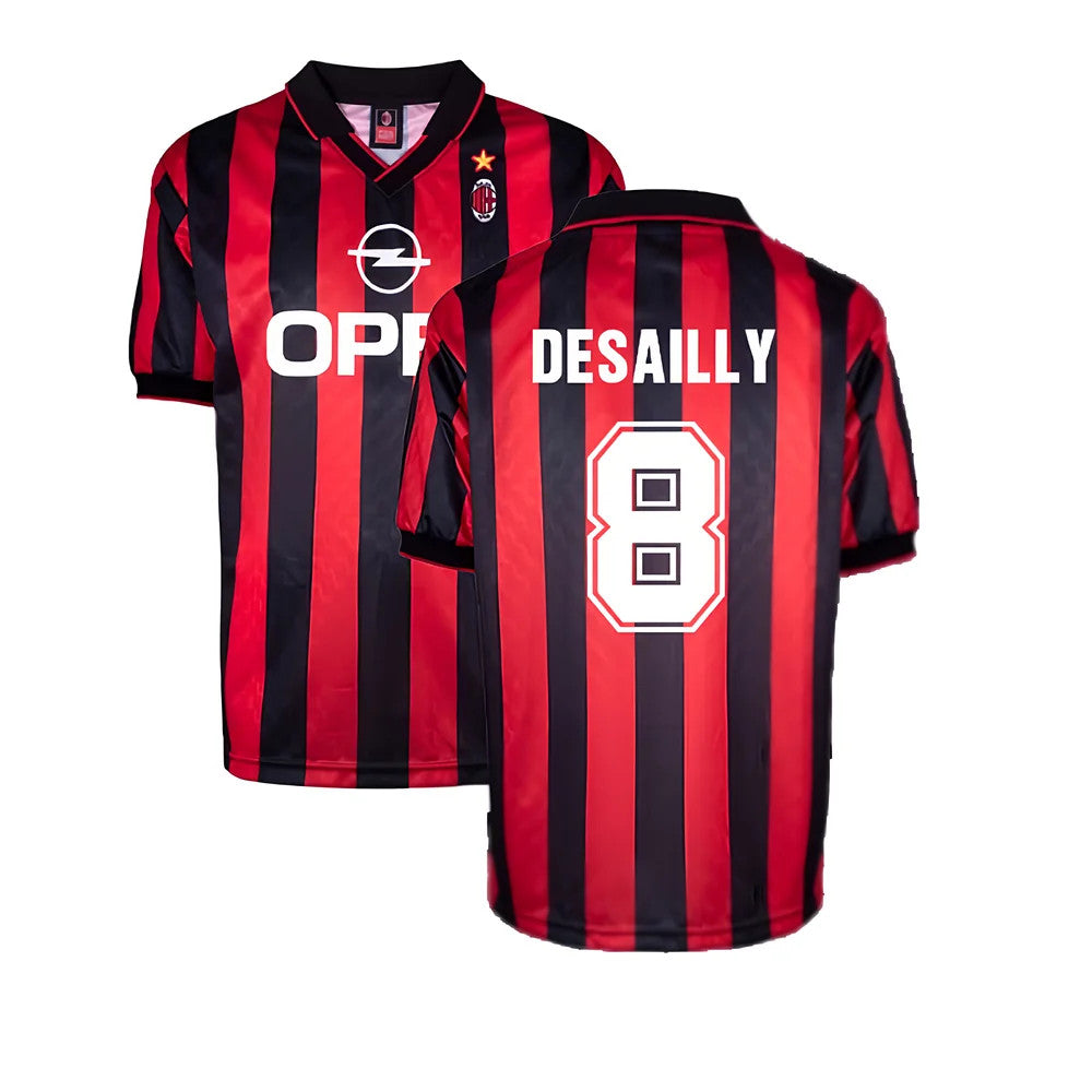 AC Milan 1996 Home Retro Shirt (DESAILLY 8)_0
