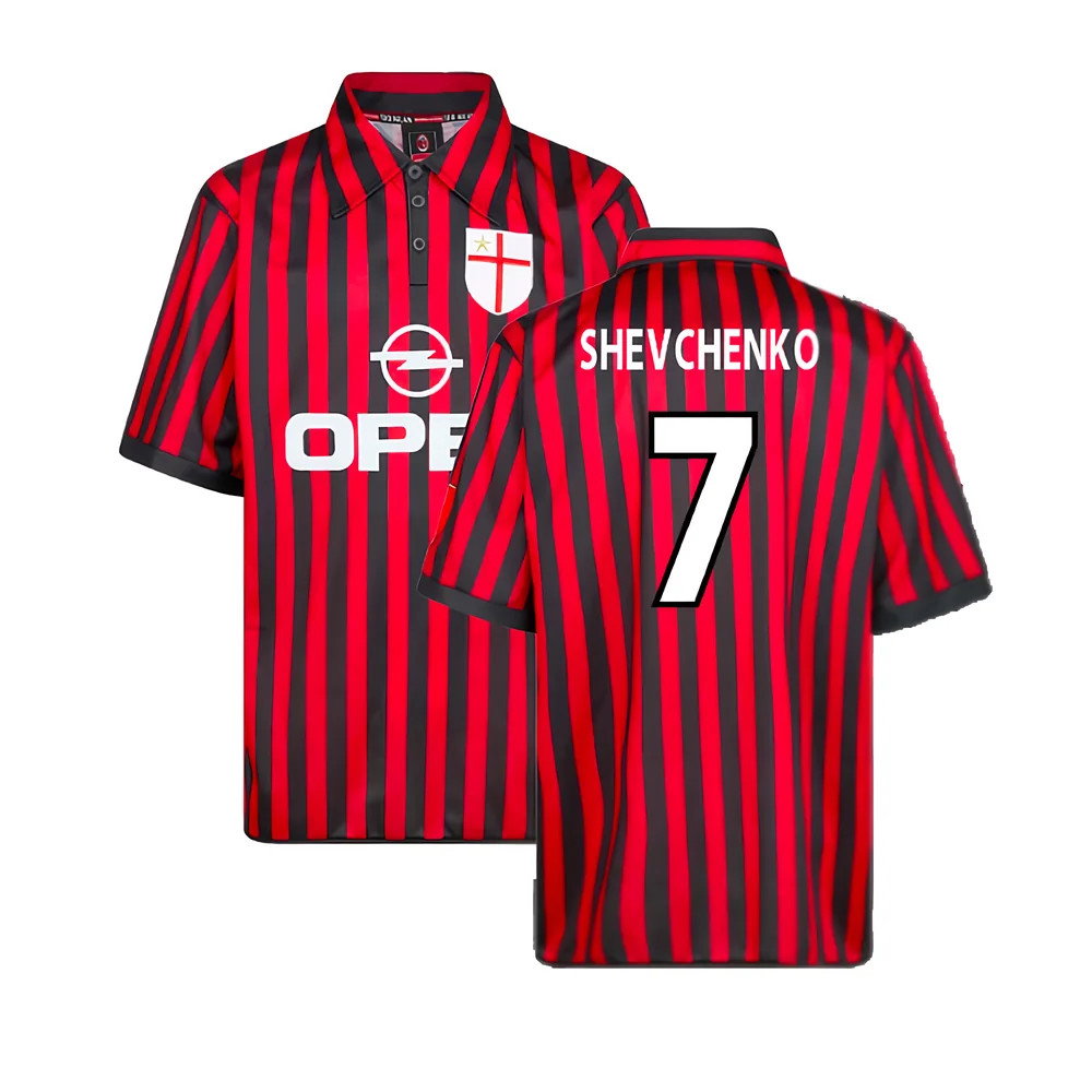 AC Milan 2000 Centenary Retro Football Shirt (Shevchenko 7)_0