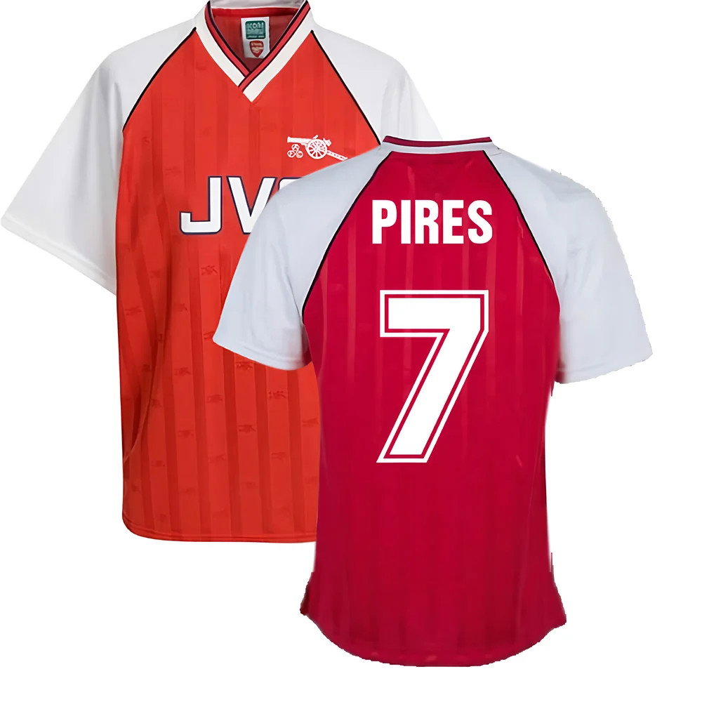 Arsenal 1988 Home Retro Football Shirt (PIRES 7)_0