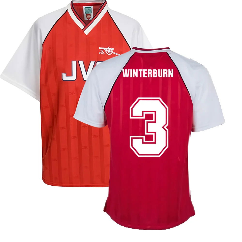 Arsenal 1988 Home Retro Football Shirt (Winterburn 3)_0