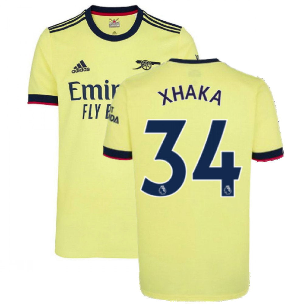 Arsenal 2021-2022 Away Shirt (XHAKA 34)_0