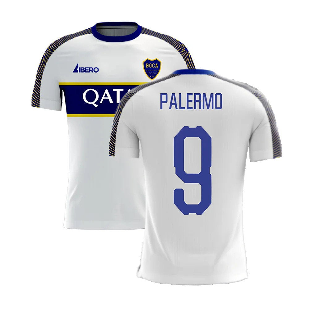 Boca Juniors 2025-2026 Away Concept Football Kit (Libero) (PALERMO 9)_0