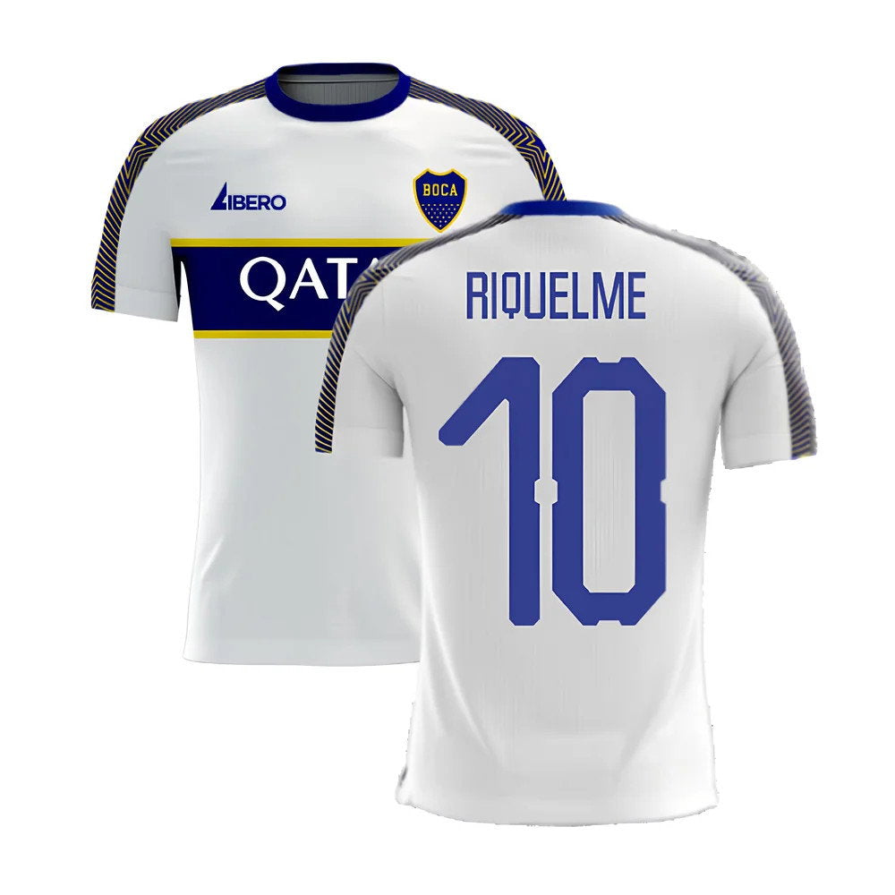 Boca Juniors 2025-2026 Away Concept Football Kit (Libero) (RIQUELME 10)_0