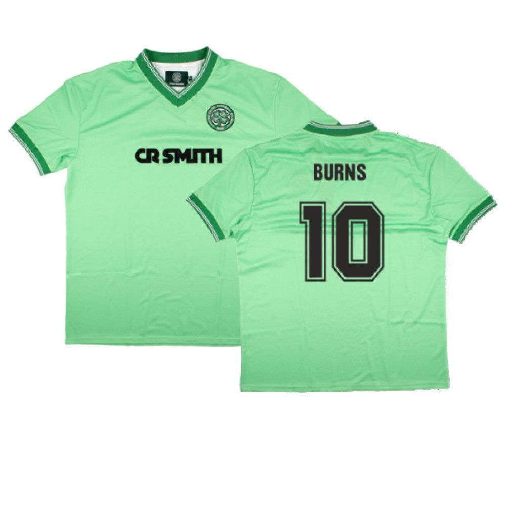 Celtic 1984-1986 Away Retro Football Shirt (Burns 10)_0