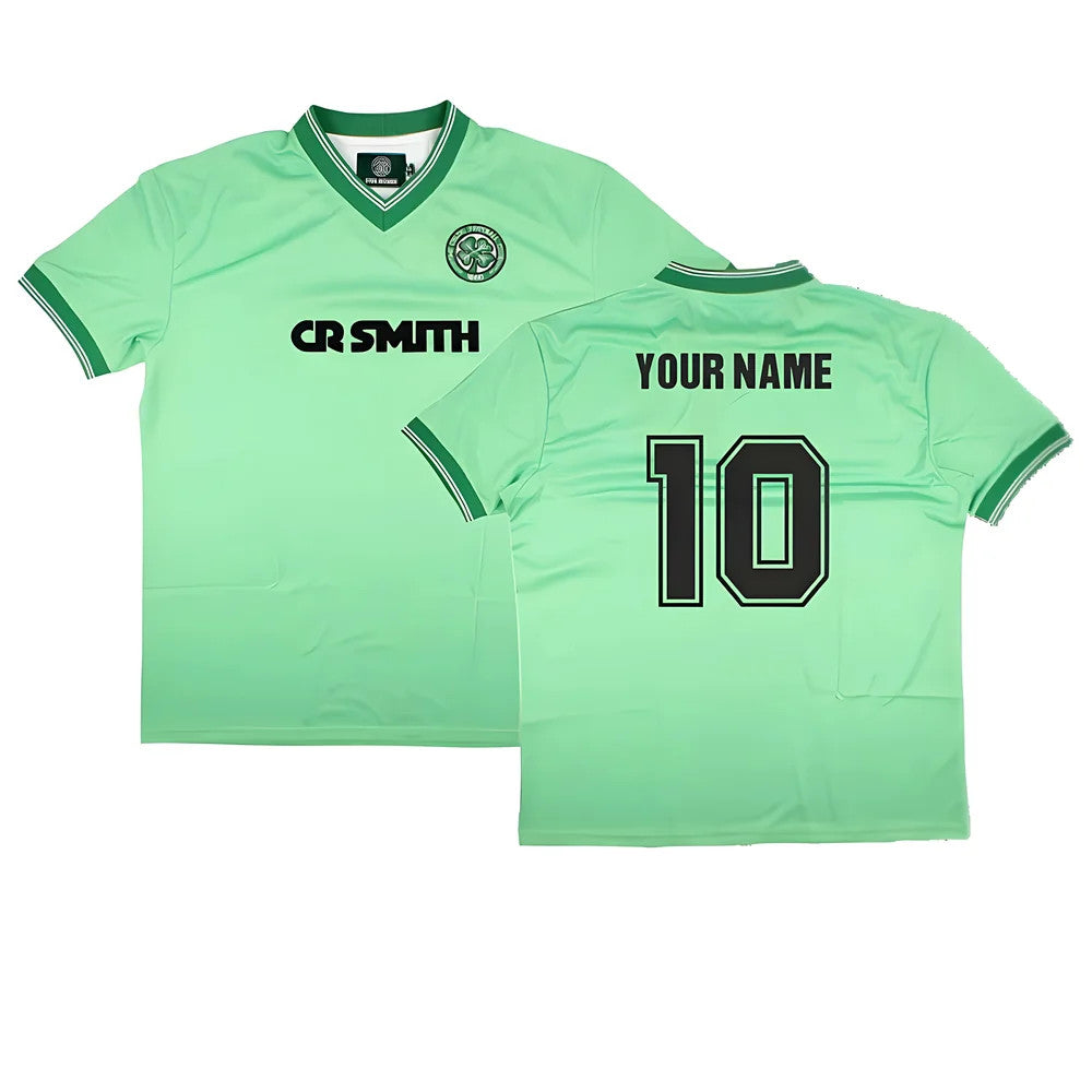 Celtic 1984-1986 Away Retro Football Shirt (Your Name)_0