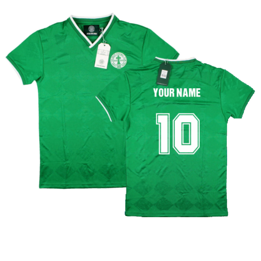 Celtic 1988 Centenary Retro Green Tee (Your Name)_0