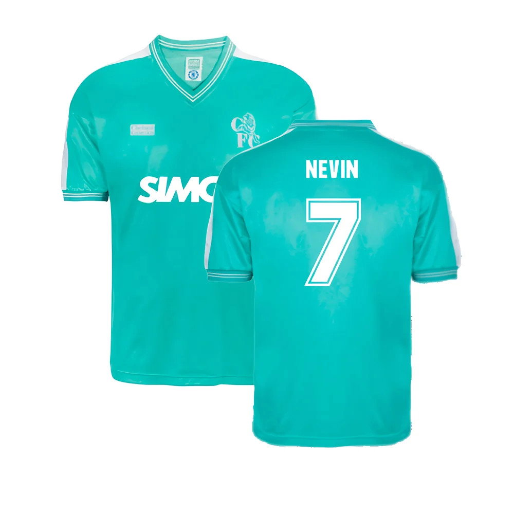 Chelsea 1987 Away Retro Football Shirt (Nevin 7)_0