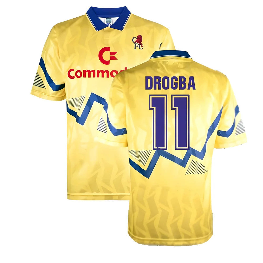 Chelsea 1990 Third Football Shirt (DROGBA 11)_0