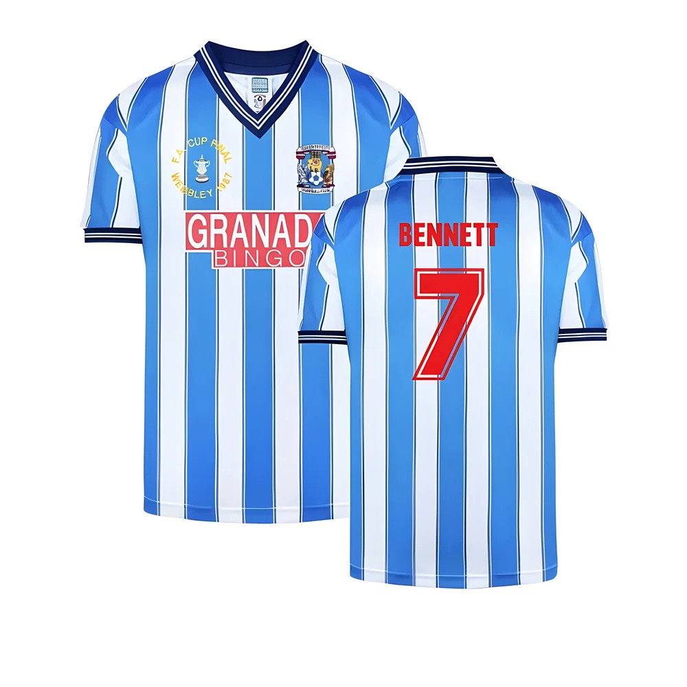 Coventry 1987 FA Cup Final Retro Shirt (Bennett 7)_0