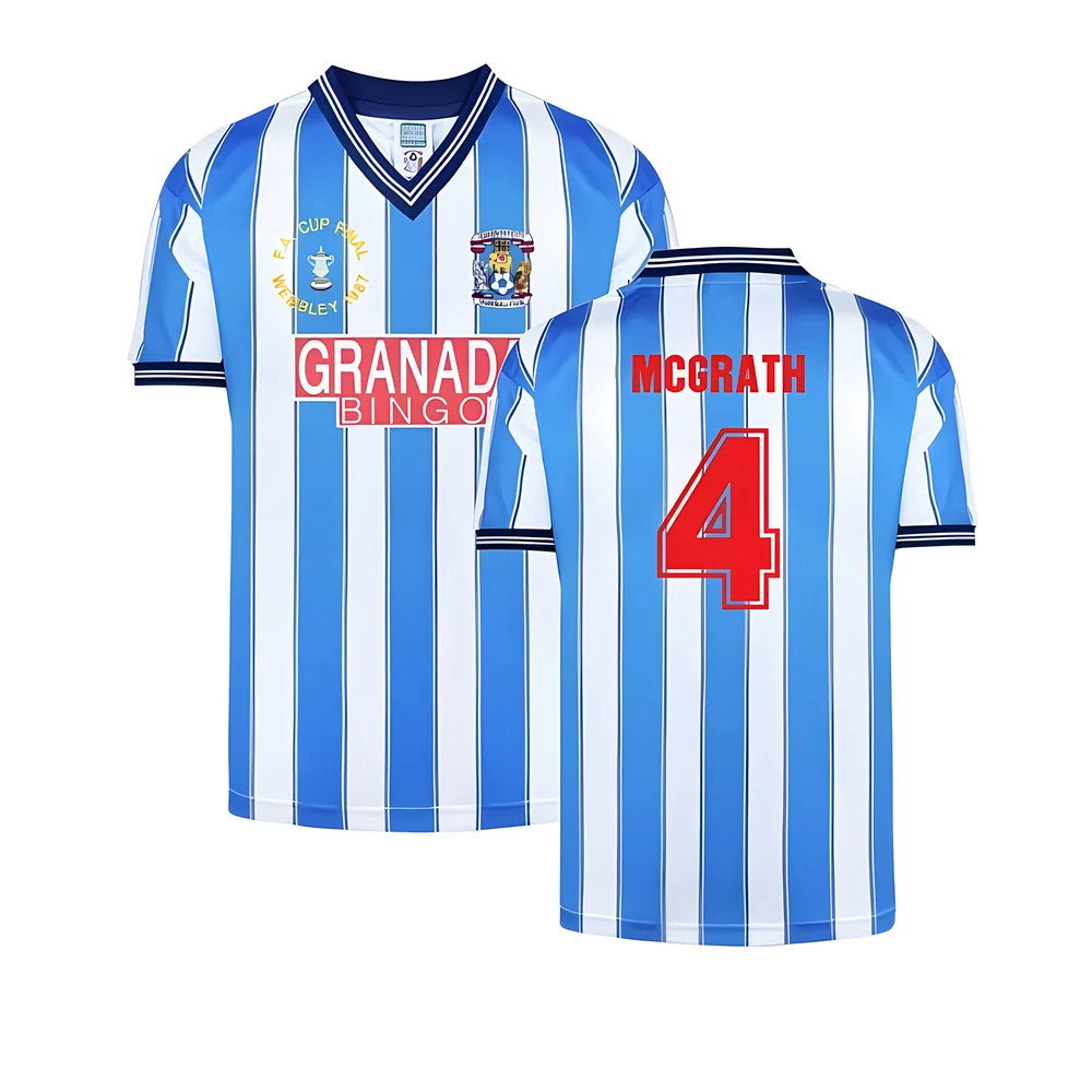 Coventry 1987 FA Cup Final Retro Shirt (McGrath 4)_0