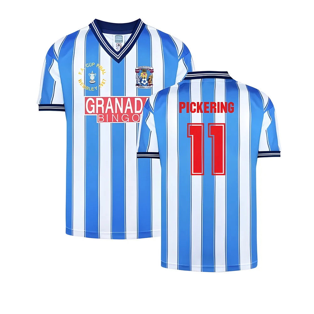 Coventry 1987 FA Cup Final Retro Shirt (Pickering 11)_0