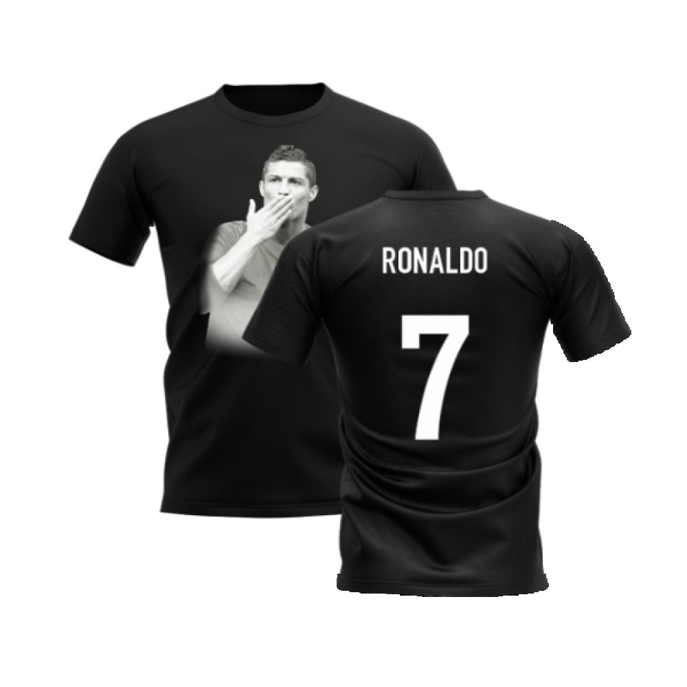 Cristiano Ronaldo Legend T-Shirt (Black) (Ronaldo 7)_0