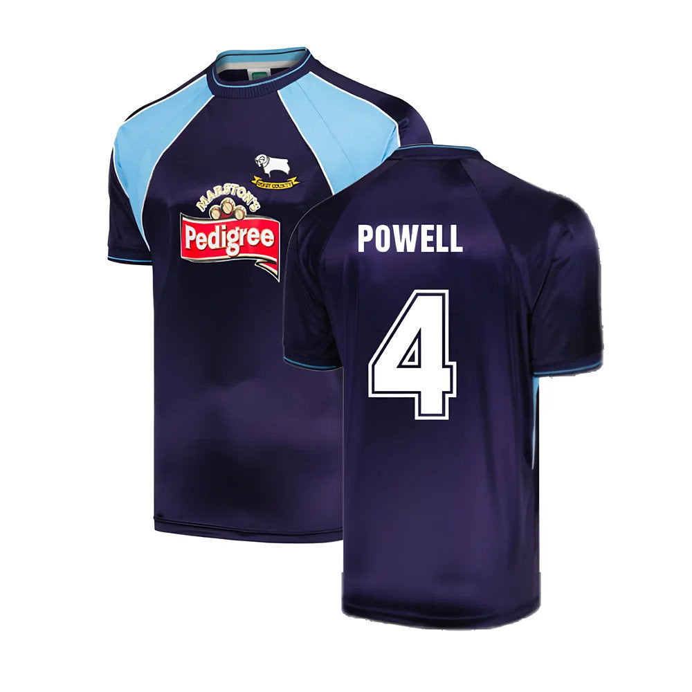Derby County 2002 Away Retro Shirt (Powell 4)_0