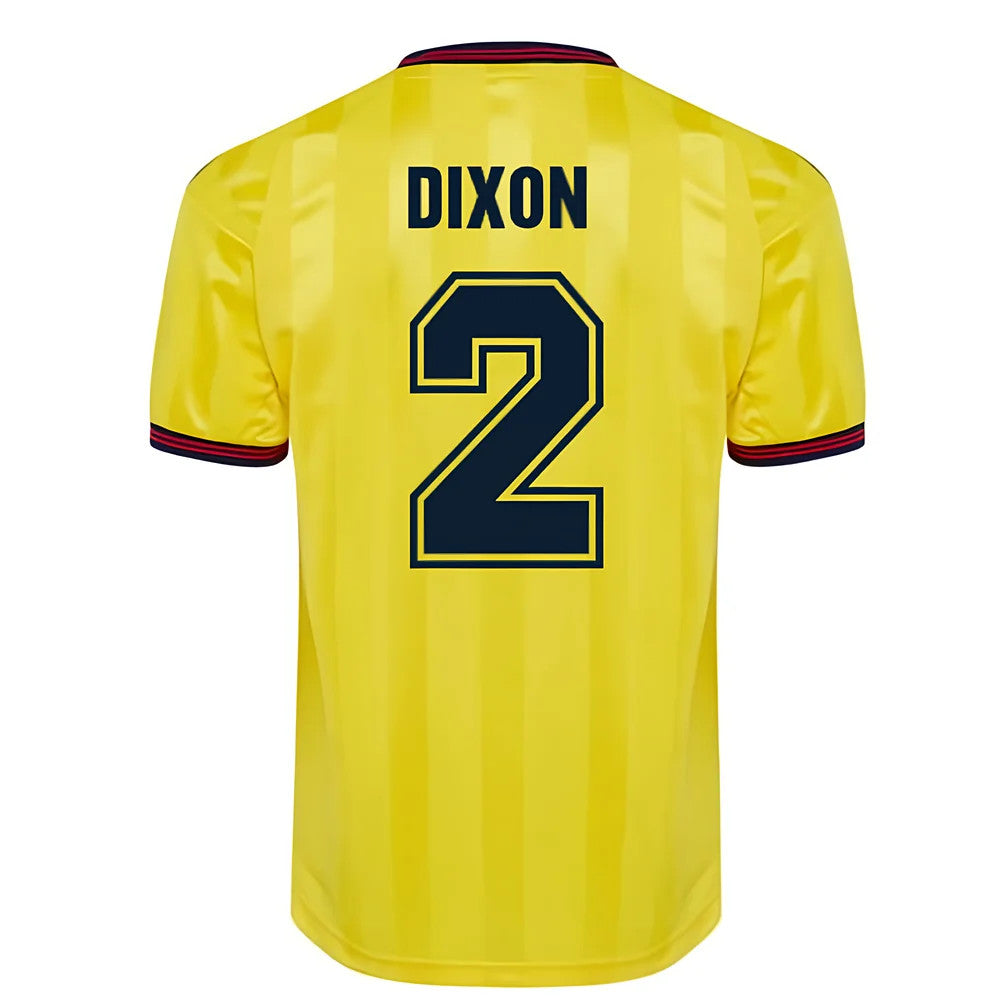 Score Draw Arsenal 1985 Centenary Away Shirt (DIXON 2)_0