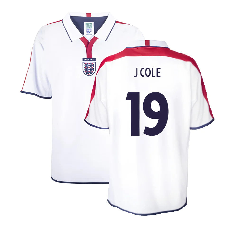 England 2004 Retro Football Shirt (J Cole 19)_0