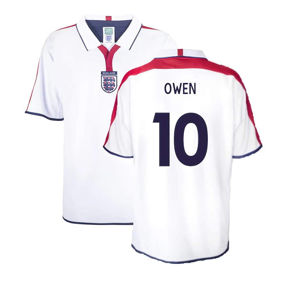 England 2004 Retro Football Shirt (Owen 10)_0