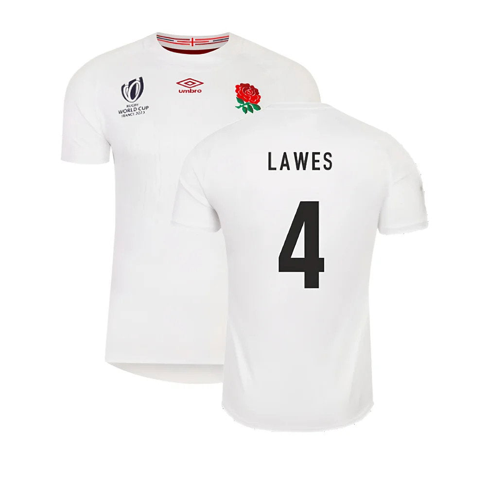 England RWC 2023 Home Pro Rugby Jersey (Lawes 4)_0