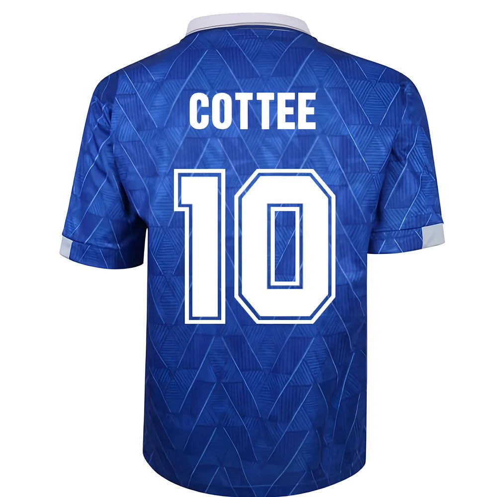 Everton 1990 Home Retro Football Shirt (Cottee 10)_0
