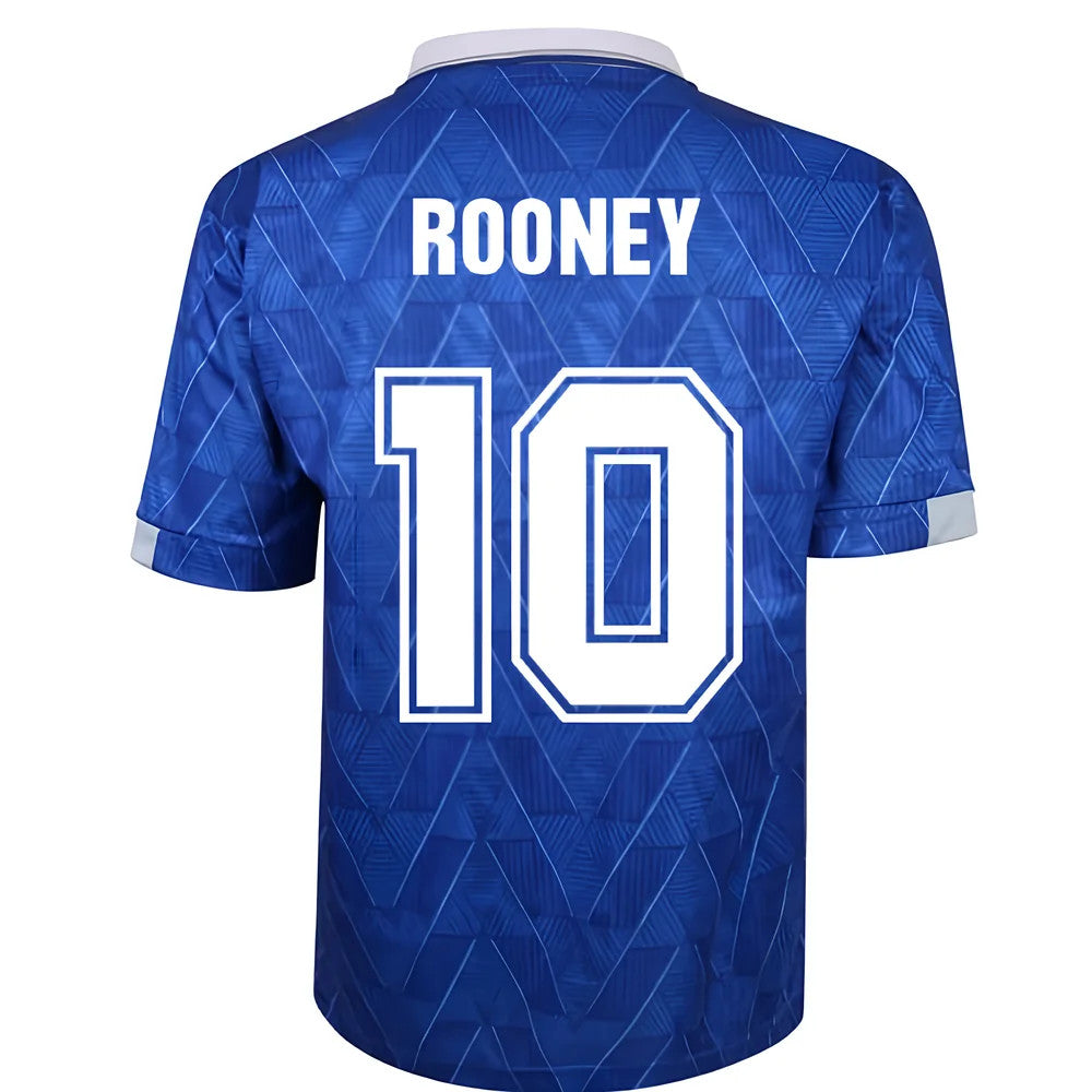 Everton 1990 Home Retro Football Shirt (ROONEY 10)_0