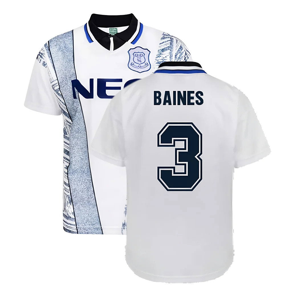 Everton 1995 Away Retro Shirt (BAINES 3)_0