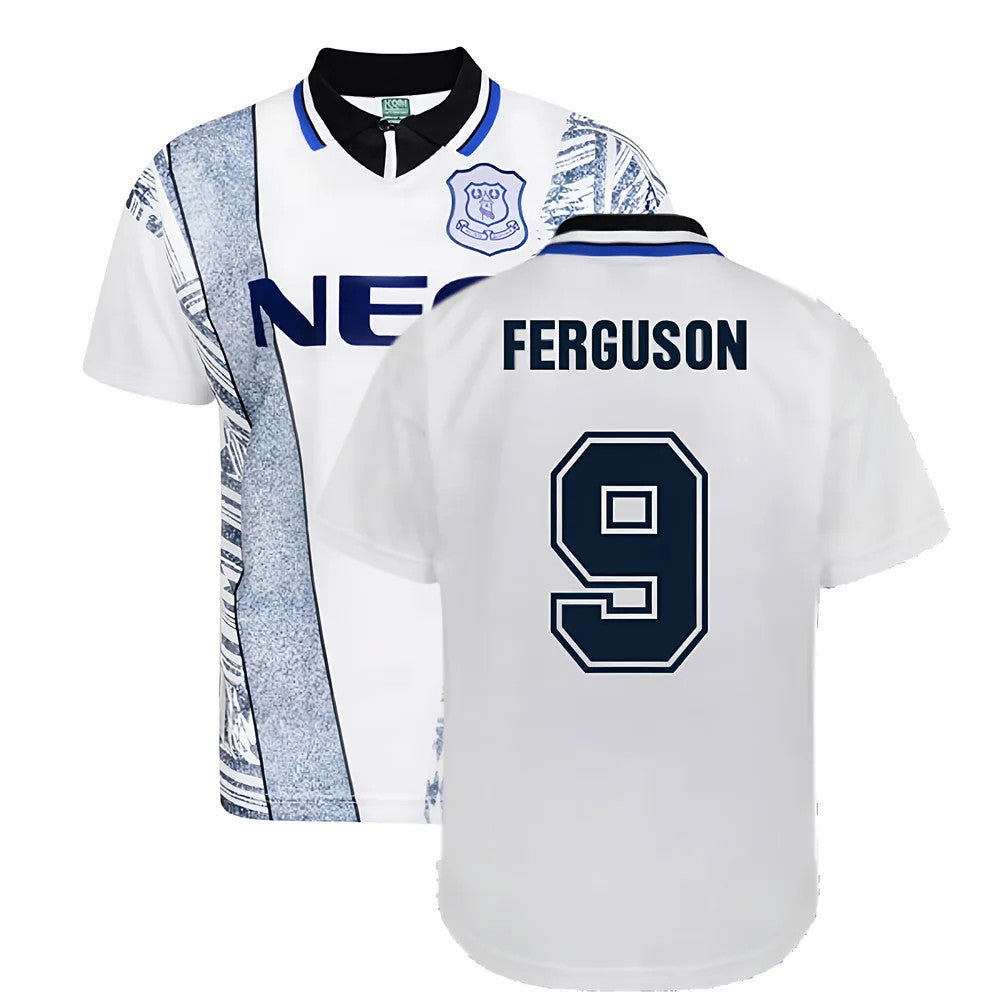 Everton 1995 Away Retro Shirt (Ferguson 9)_0