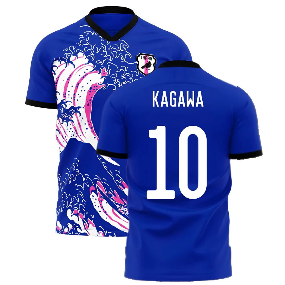 Japan Wave Concept Football Kit (Libero) (KAGAWA 10)_0