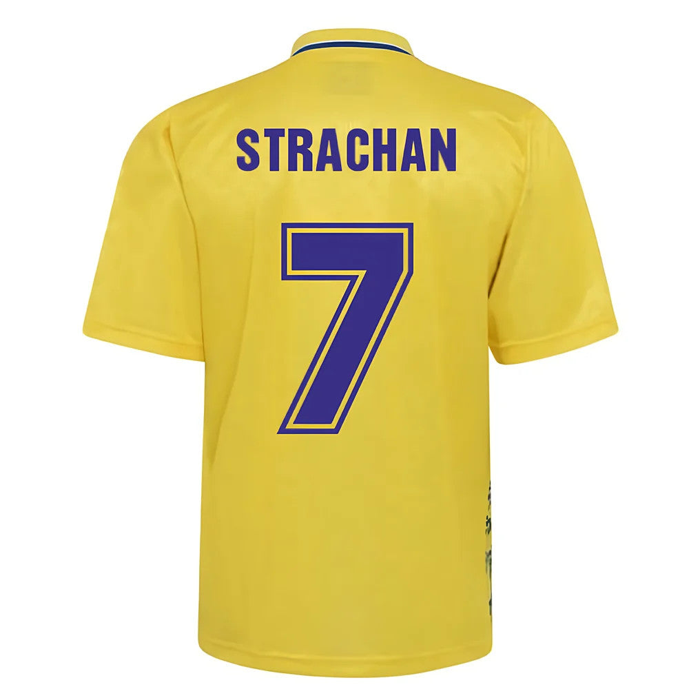 Leeds United 1993 Admiral Third Shirt (STRACHAN 7)_0