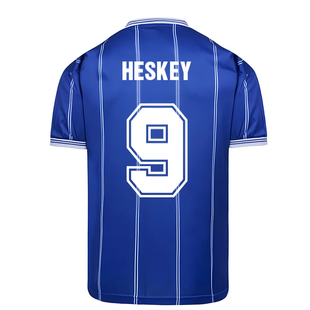 Leicester City 1984 Admiral Shirt (HESKEY 9)_0