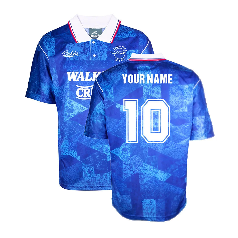 Leicester City 1990 Bukta Retro Shirt (Your Name)_0